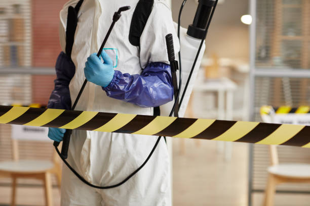 Professional Biohazard Cleanup technician working in Ellijay, GA